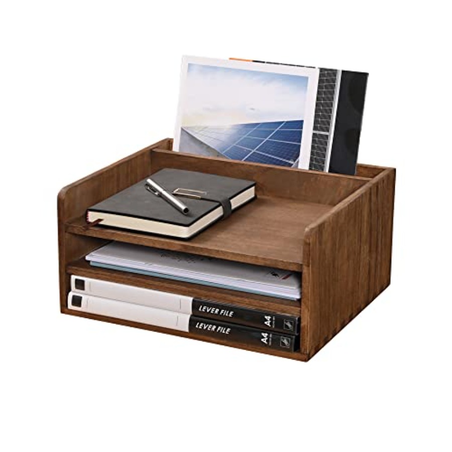 Desktop Filing Tray - Desk Organizer for File Folder Storage