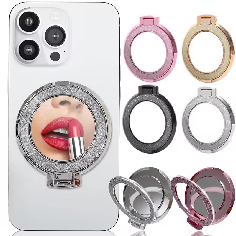 Mobile Pedestal Cabinet - Glitter Mobile Phone Holder Ring Grip