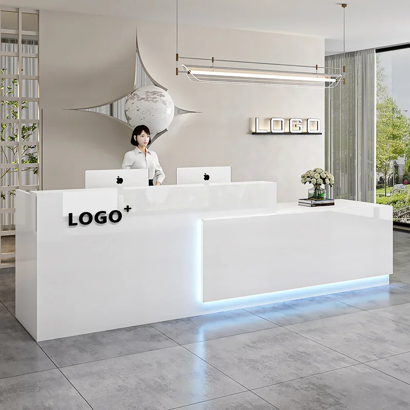Storage Trendy Reception Desk  - Office Furniture Bali 리뷰 및 가격