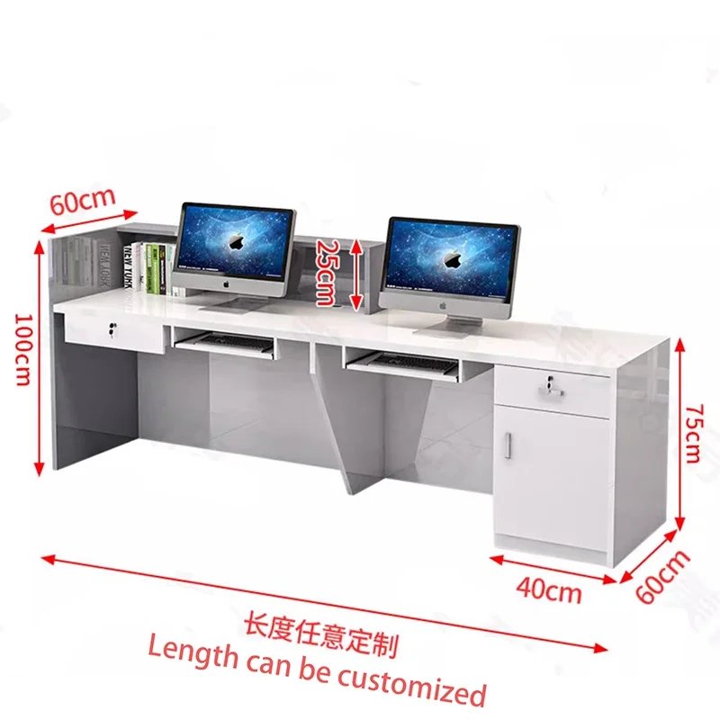 Storage Trendy Reception Desk  - Office Furniture Bali 리뷰 및 가격