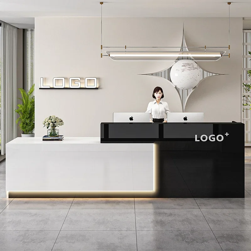 Storage Trendy Reception Desk  - Office Furniture Bali 리뷰 및 가격