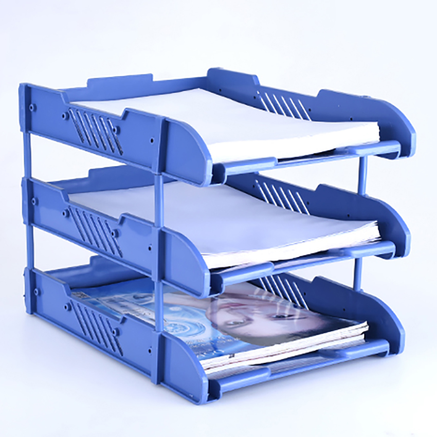 3-layer Office File Box Deskto - Desktop Filing Tray 리뷰 및 가격