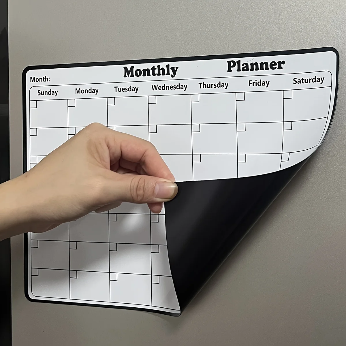 1pc Magnetic Refrigerator Dry  - Magnetic Whiteboard Calendar 리뷰 및 가격