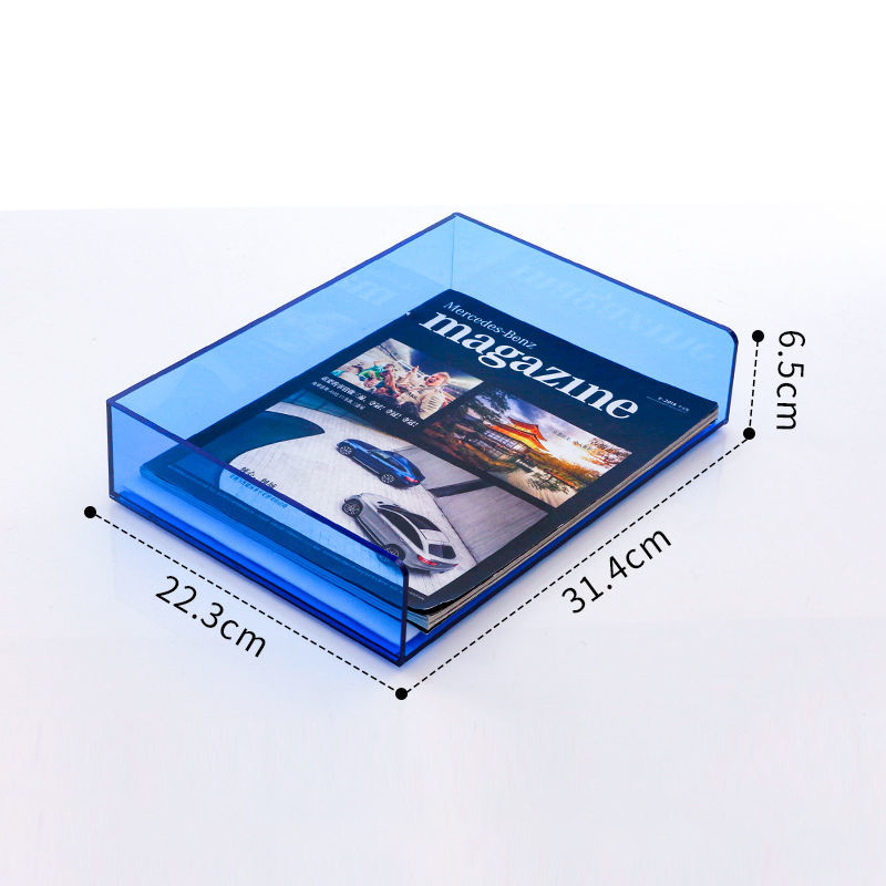 Acrylic File Paper Organizer L - Desktop Filing Tray 리뷰 및 가격