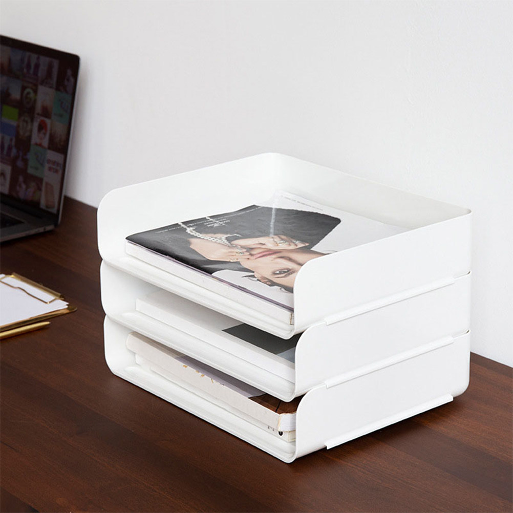 Stackable Plastic Desk File Or - Desktop Filing Tray 리뷰 및 가격