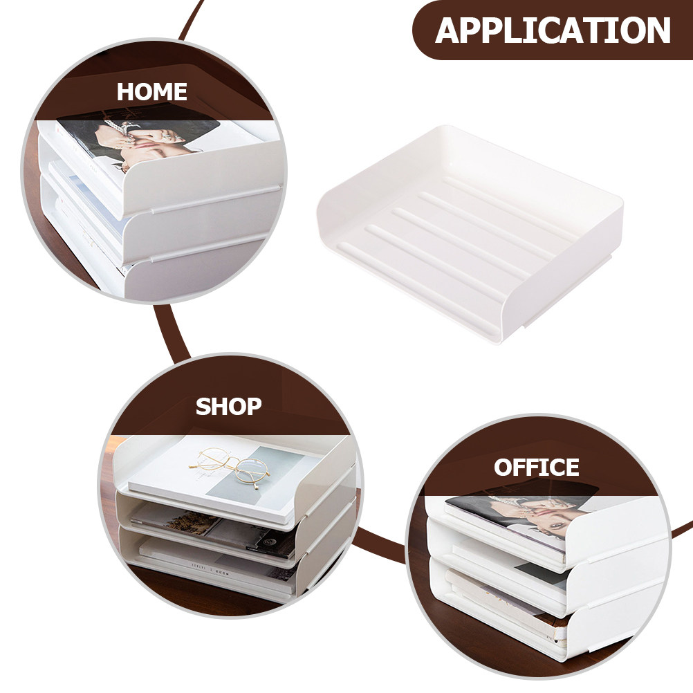 Stackable Plastic Desk File Or - Desktop Filing Tray 리뷰 및 가격