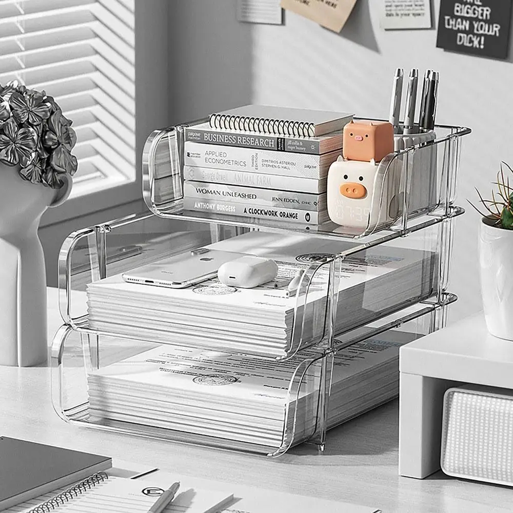Plastic File Storage Tray Stac - Desktop Filing Tray 리뷰 및 가격
