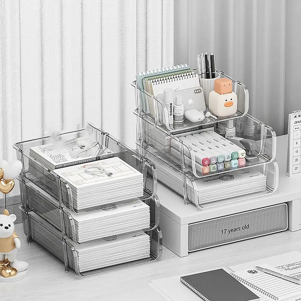 Plastic File Storage Tray Stac - Desktop Filing Tray 리뷰 및 가격