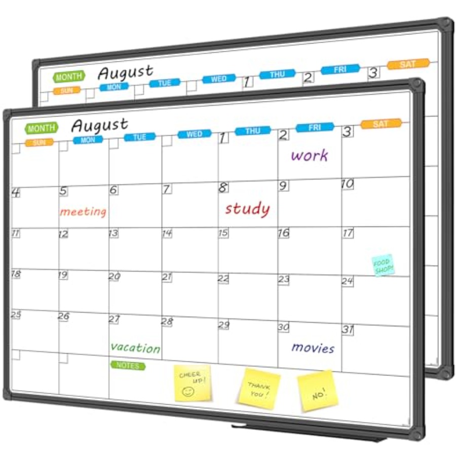 Dry Erase Calendar Whiteboard  - Magnetic Whiteboard Calendar 리뷰 및 가격
