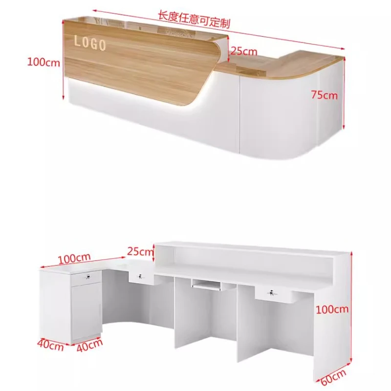 Storage Luxury Reception Desk  - Office Furniture Bali 리뷰 및 가격