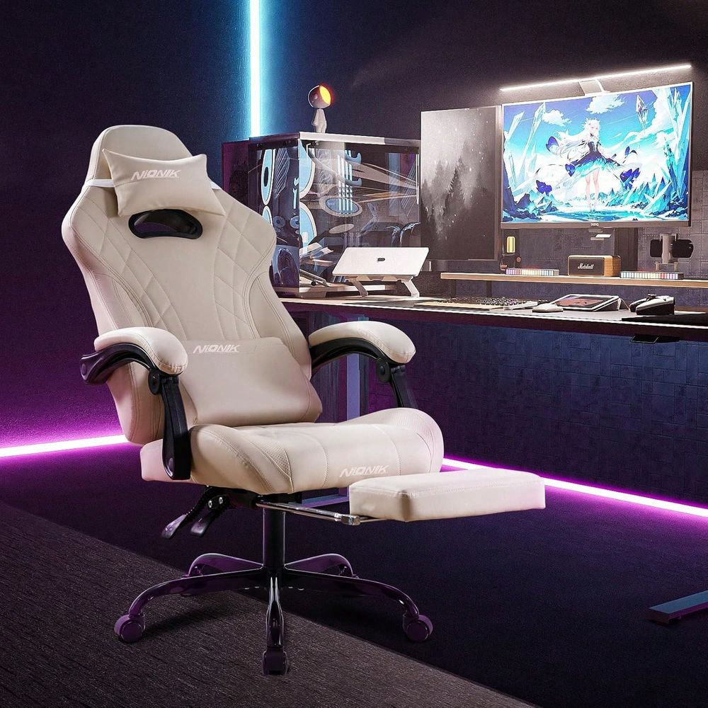 Chair With Footrest And Massag - Office Furniture Commercial 리뷰 및 가격