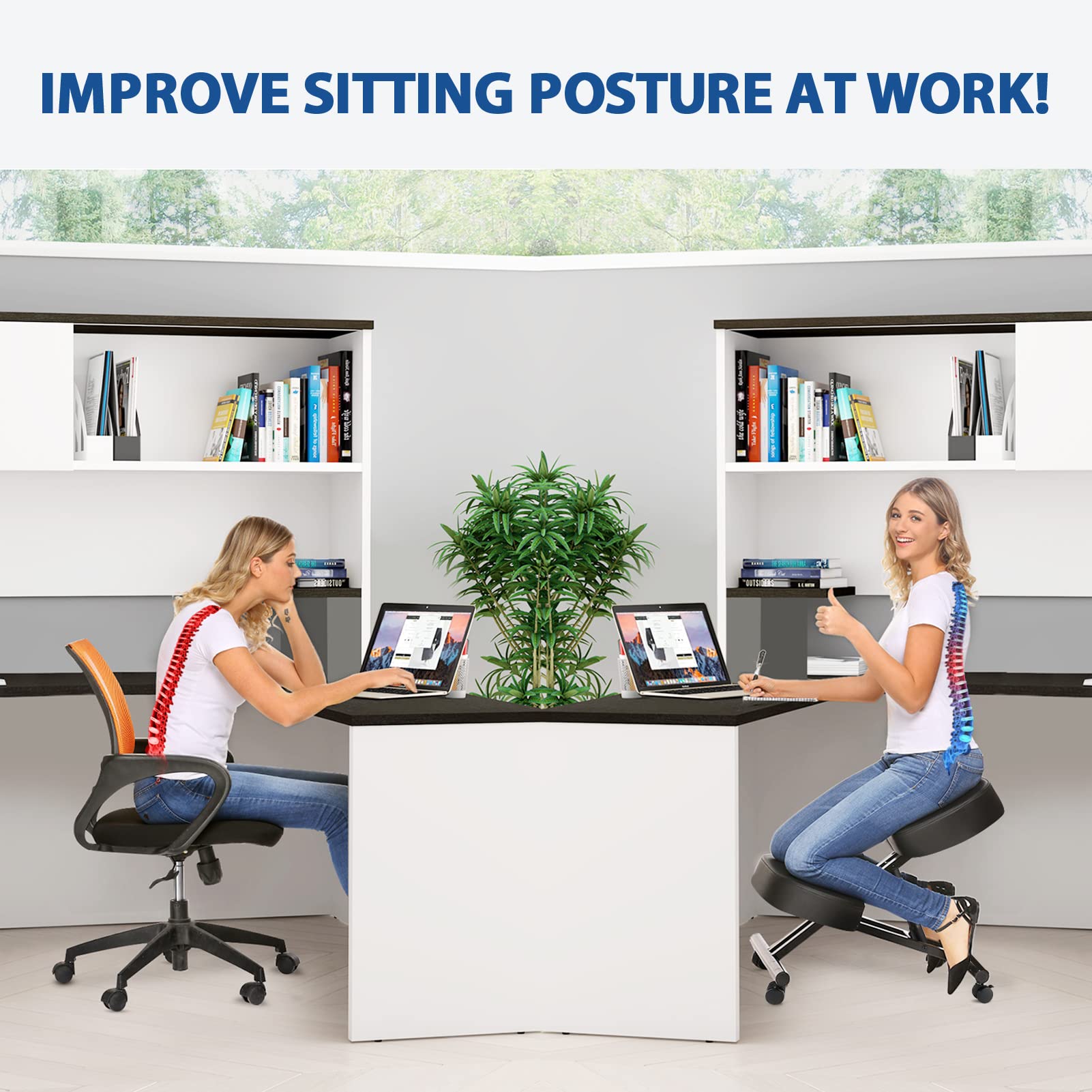 Kneeling Chair Ergonomic for O - Office Furniture Commercial 리뷰 및 가격