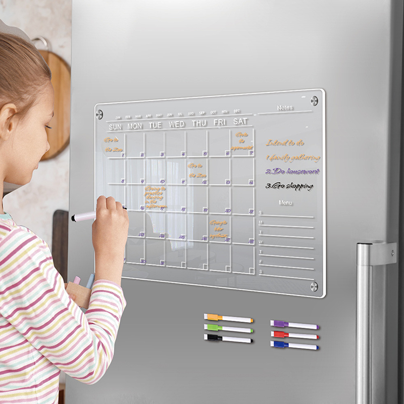 Clear Acrylic Fridge Magnet St - Magnetic Whiteboard Calendar 리뷰 및 가격