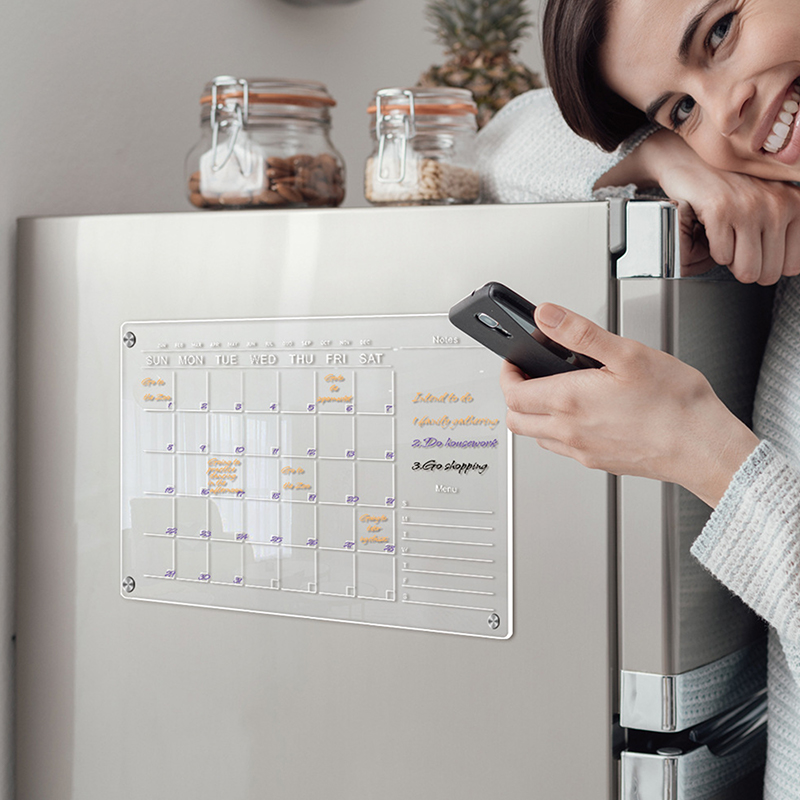 Clear Acrylic Fridge Magnet St - Magnetic Whiteboard Calendar 리뷰 및 가격