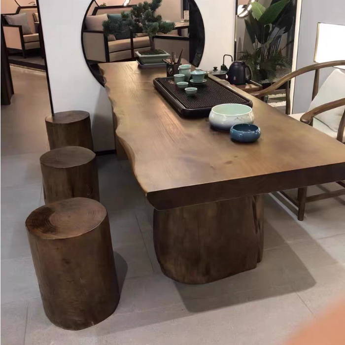 Solid wood large board table,  - Office Furniture Commercial 리뷰 및 가격