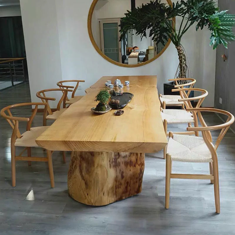 Solid wood large board table,  - Office Furniture Commercial 리뷰 및 가격