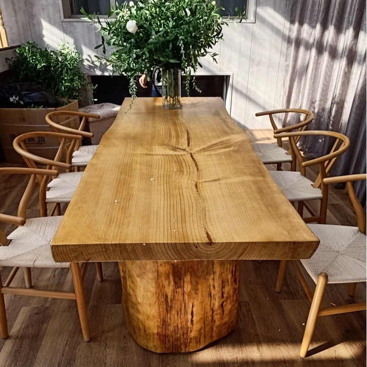 Solid wood large board table,  - Office Furniture Commercial 리뷰 및 가격