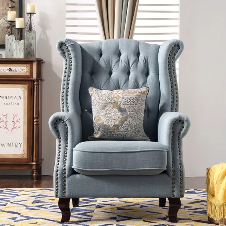 Modern Tufted Wing Back Sofa C - Office Furniture For Sale 리뷰 및 가격