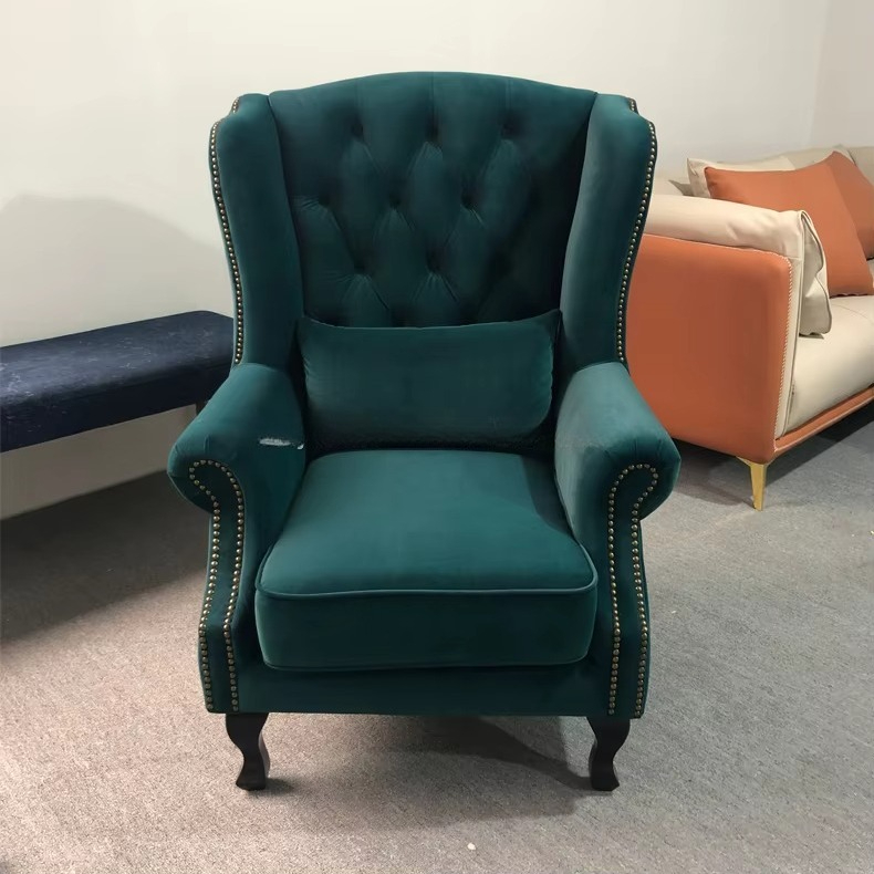Modern Tufted Wing Back Sofa C - Office Furniture For Sale 리뷰 및 가격