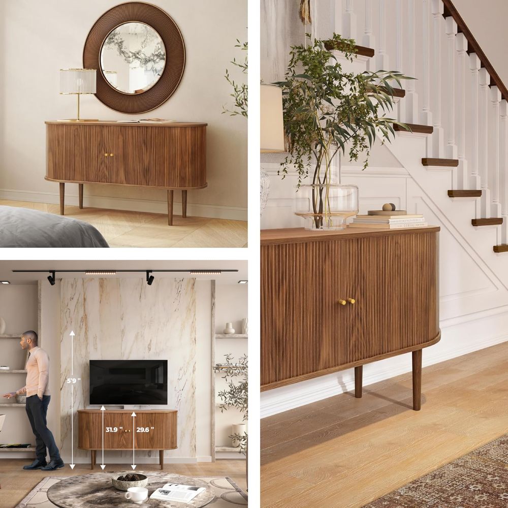 55 Sideboard Storage Cabinet w - Credenza Office Storage 리뷰 및 가격