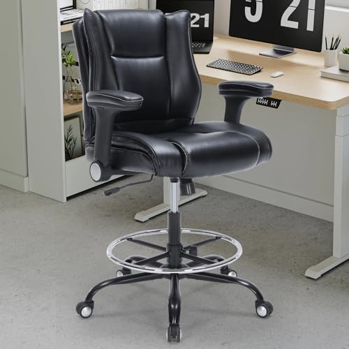 Ergonomic High Back Drafting C - Office Furniture Commercial 리뷰 및 가격