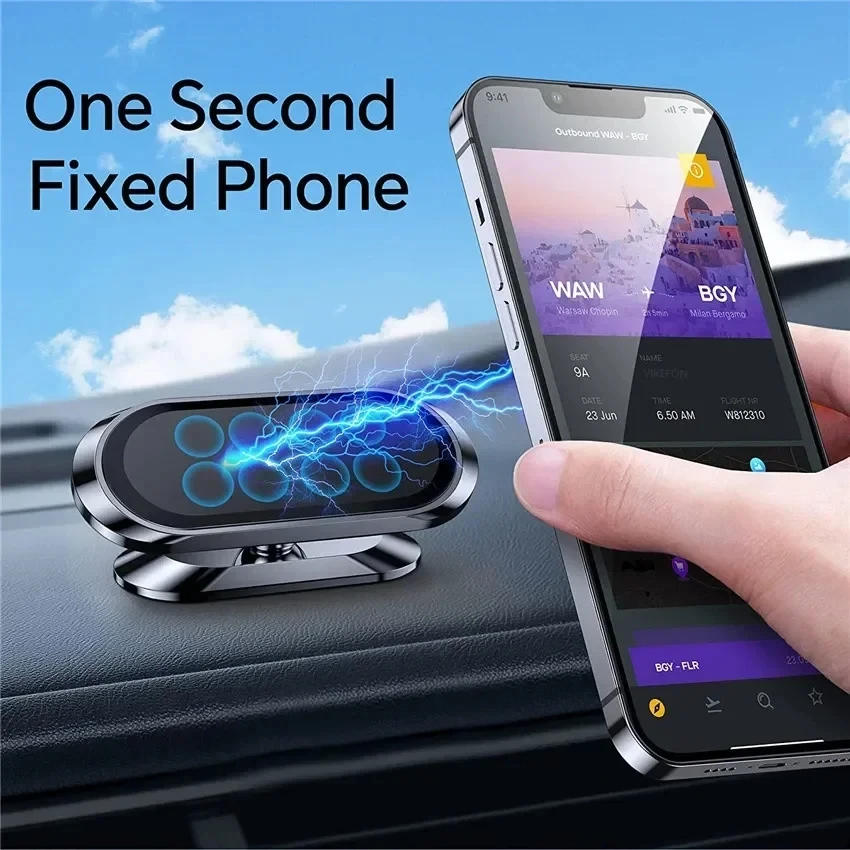 360° Magnetic Car Phone Holder - Mobile Pedestal Cabinet 리뷰 및 가격