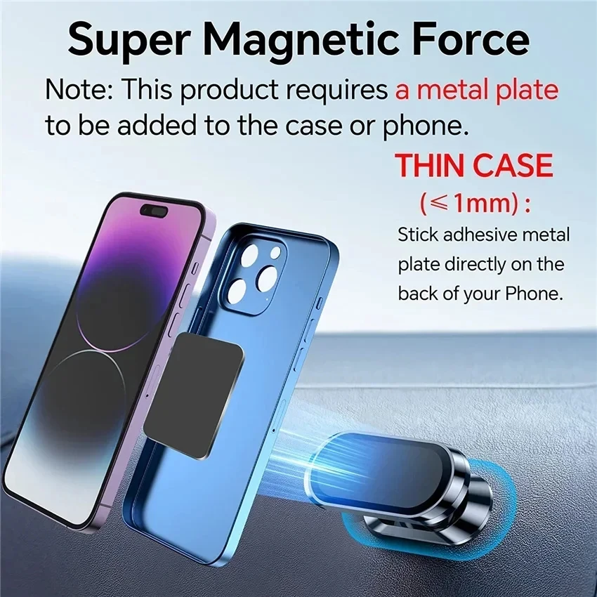 360° Magnetic Car Phone Holder - Mobile Pedestal Cabinet 리뷰 및 가격