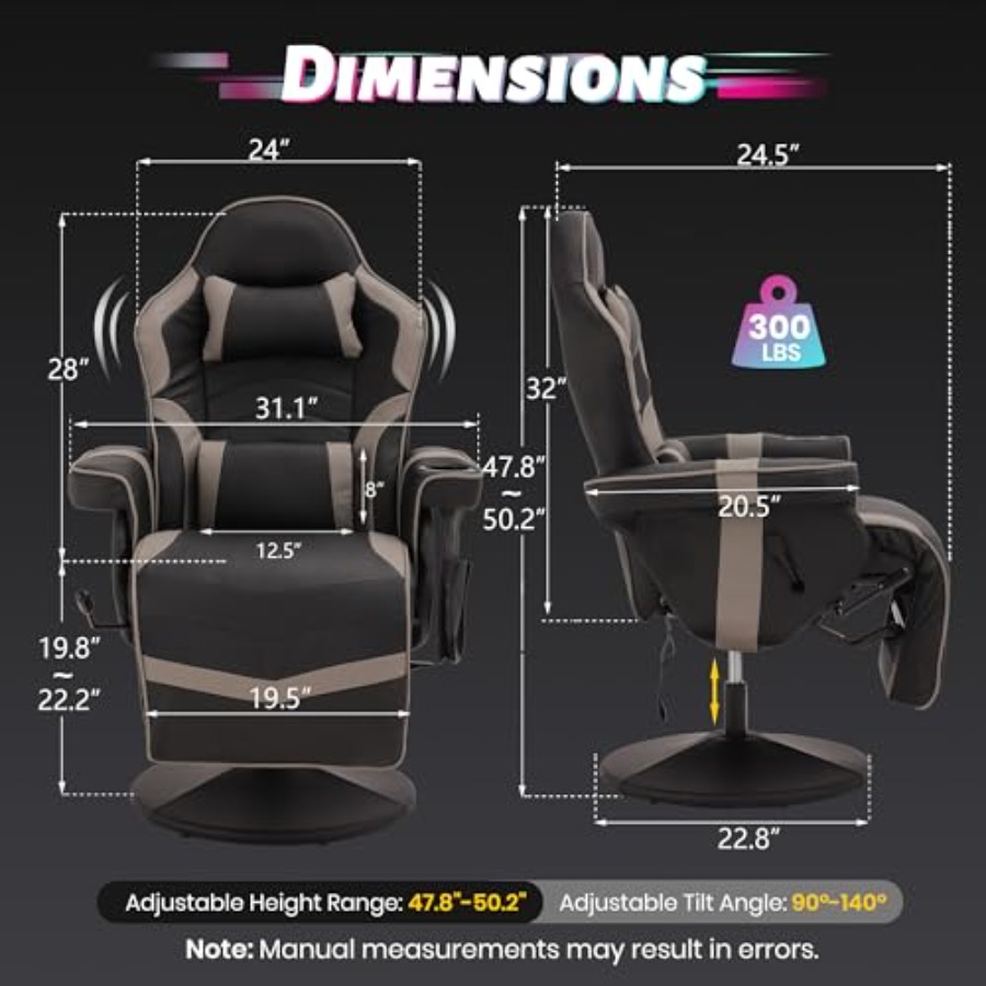 Game Reclining Chair for Adult - Office Furniture Commercial 리뷰 및 가격