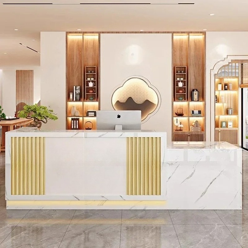 Podium Salon Reception Desks B - Office Furniture Bali 리뷰 및 가격