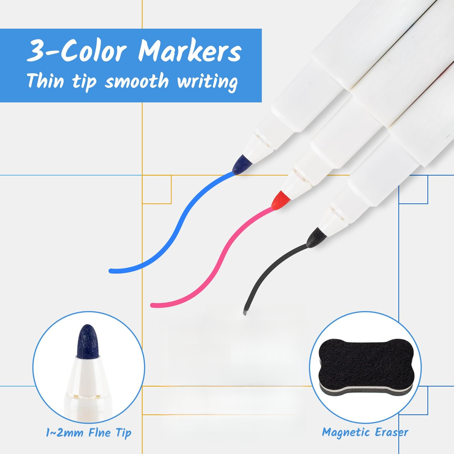 Magnetic Dry Erase Calendar, 1 - Magnetic Whiteboard Calendar 리뷰 및 가격