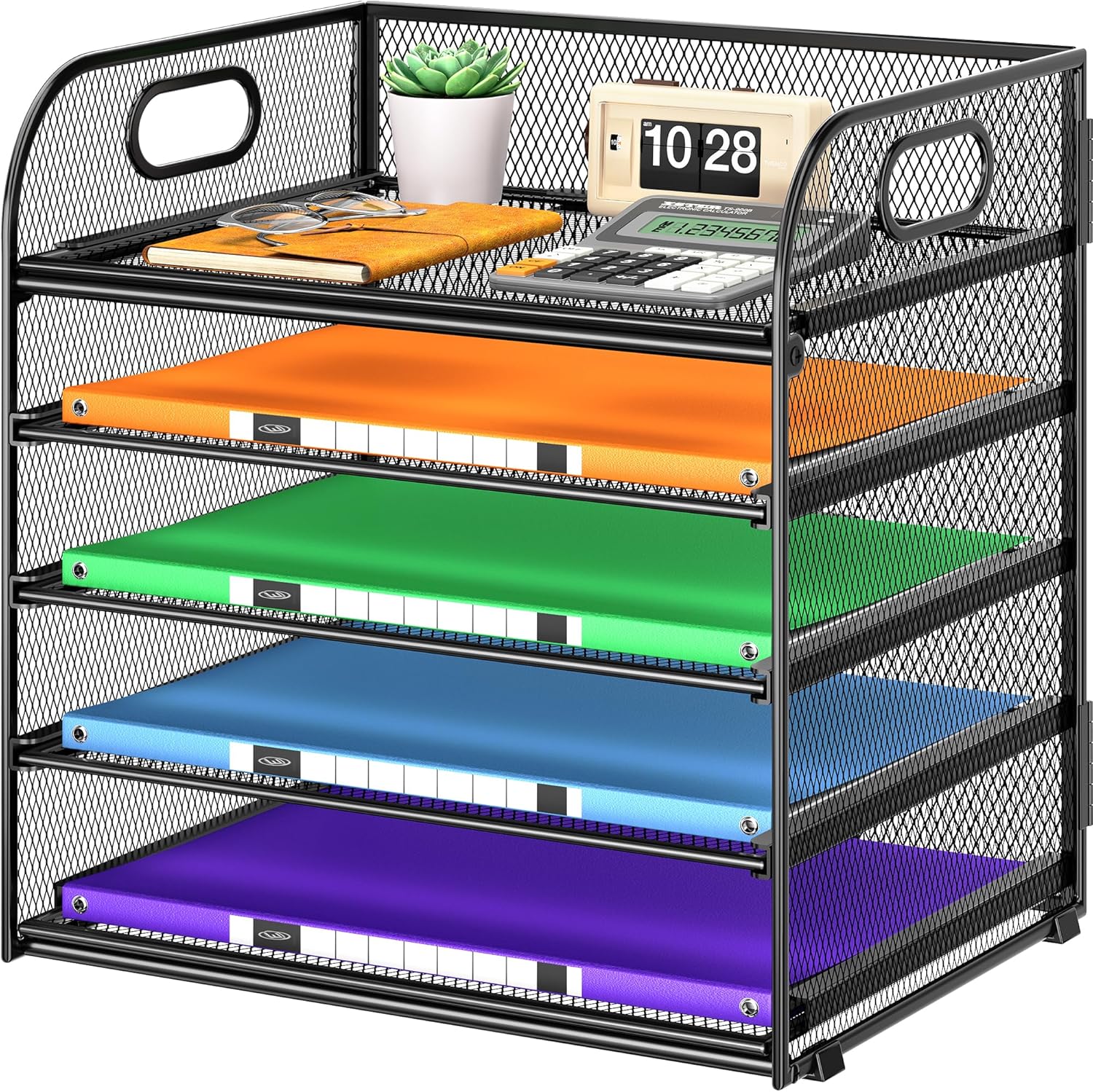 5 Tier Paper Organizer with Ha - Desktop Filing Tray 리뷰 및 가격