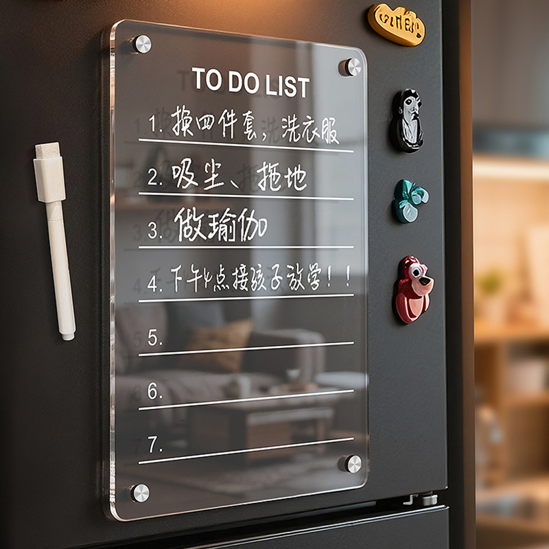 Fashion Acrylic Refrigerator M - Magnetic Whiteboard Calendar 리뷰 및 가격