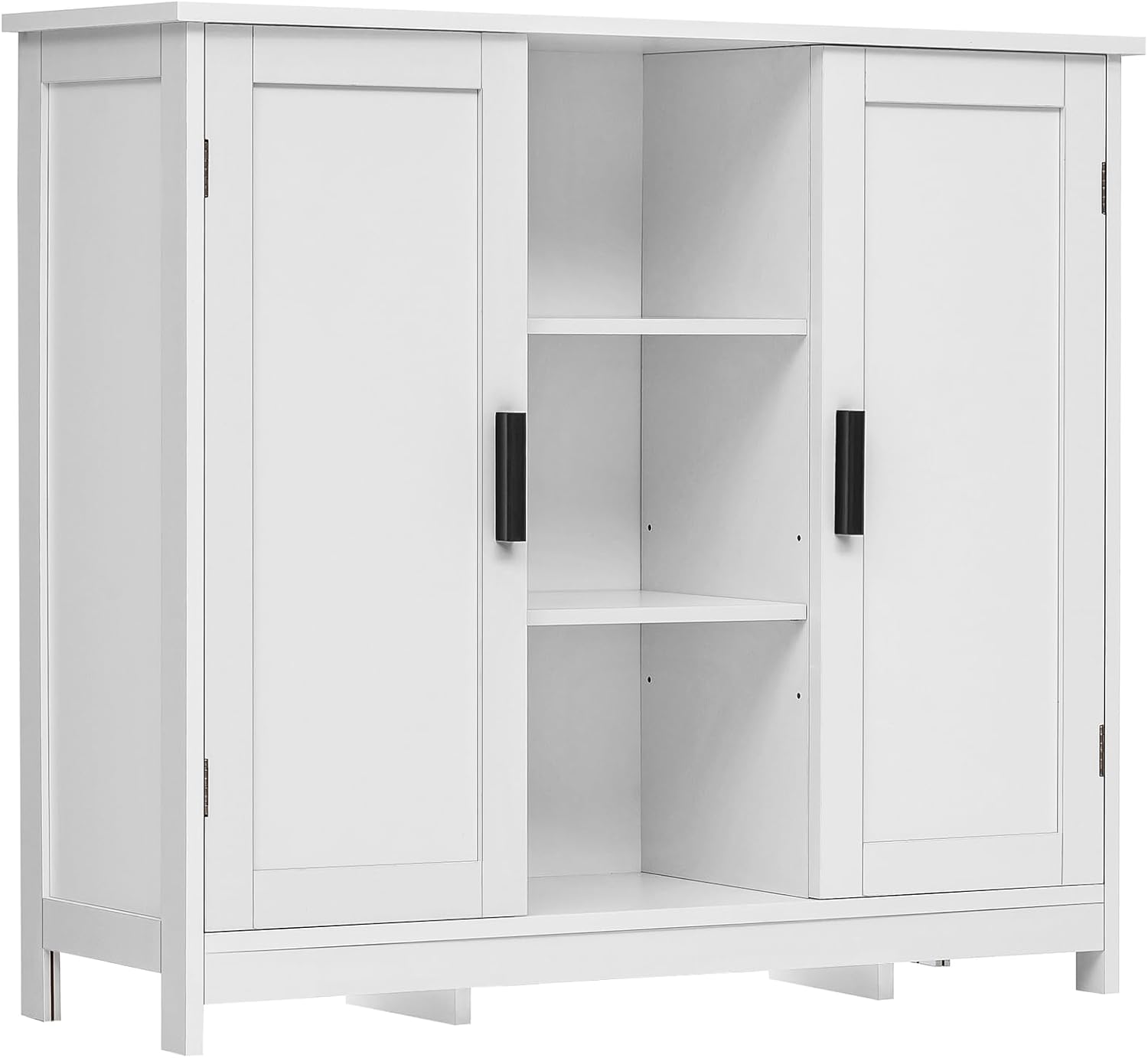 White Storage Cabinet with 2 D - Credenza Office Storage 리뷰 및 가격