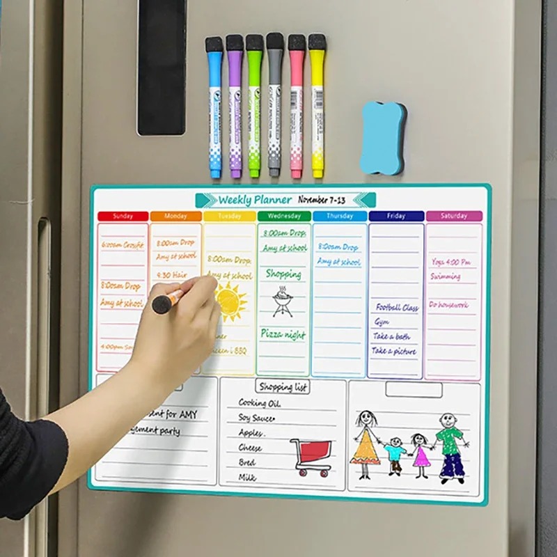 A3 size magnetic weekly and mo - Magnetic Whiteboard Calendar 리뷰 및 가격