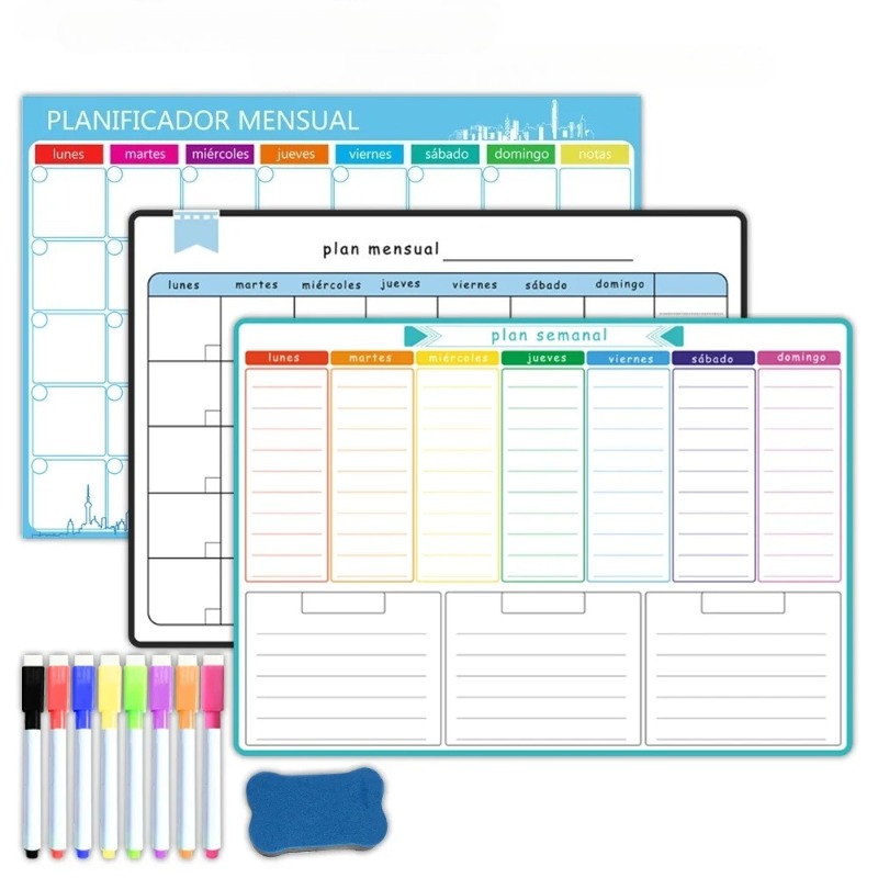 A3 size magnetic weekly and mo - Magnetic Whiteboard Calendar 리뷰 및 가격
