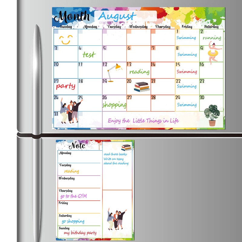 A3 size magnetic weekly and mo - Magnetic Whiteboard Calendar 리뷰 및 가격