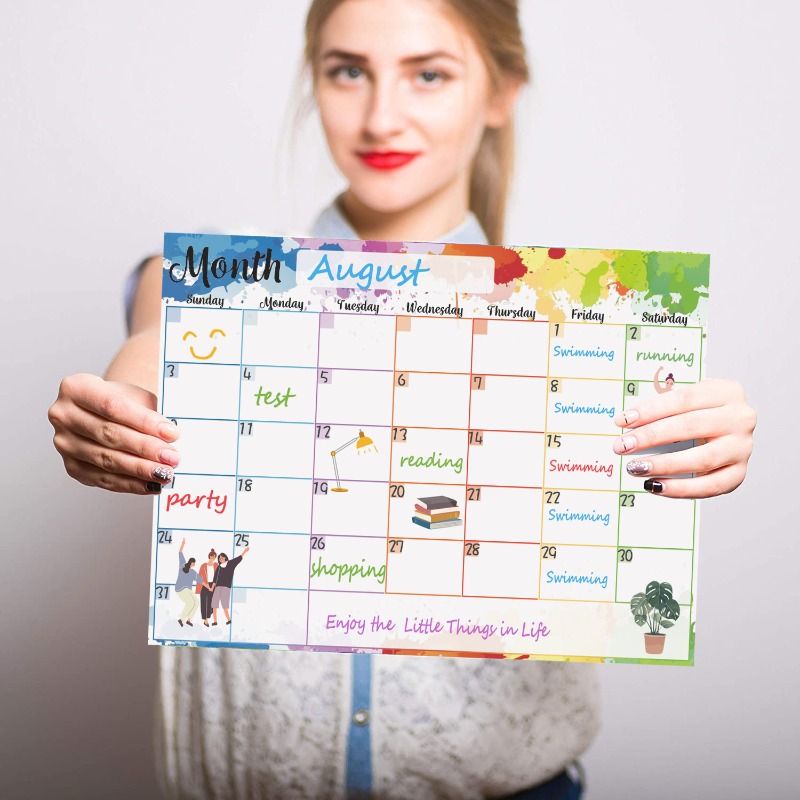 A3 size magnetic weekly and mo - Magnetic Whiteboard Calendar 리뷰 및 가격