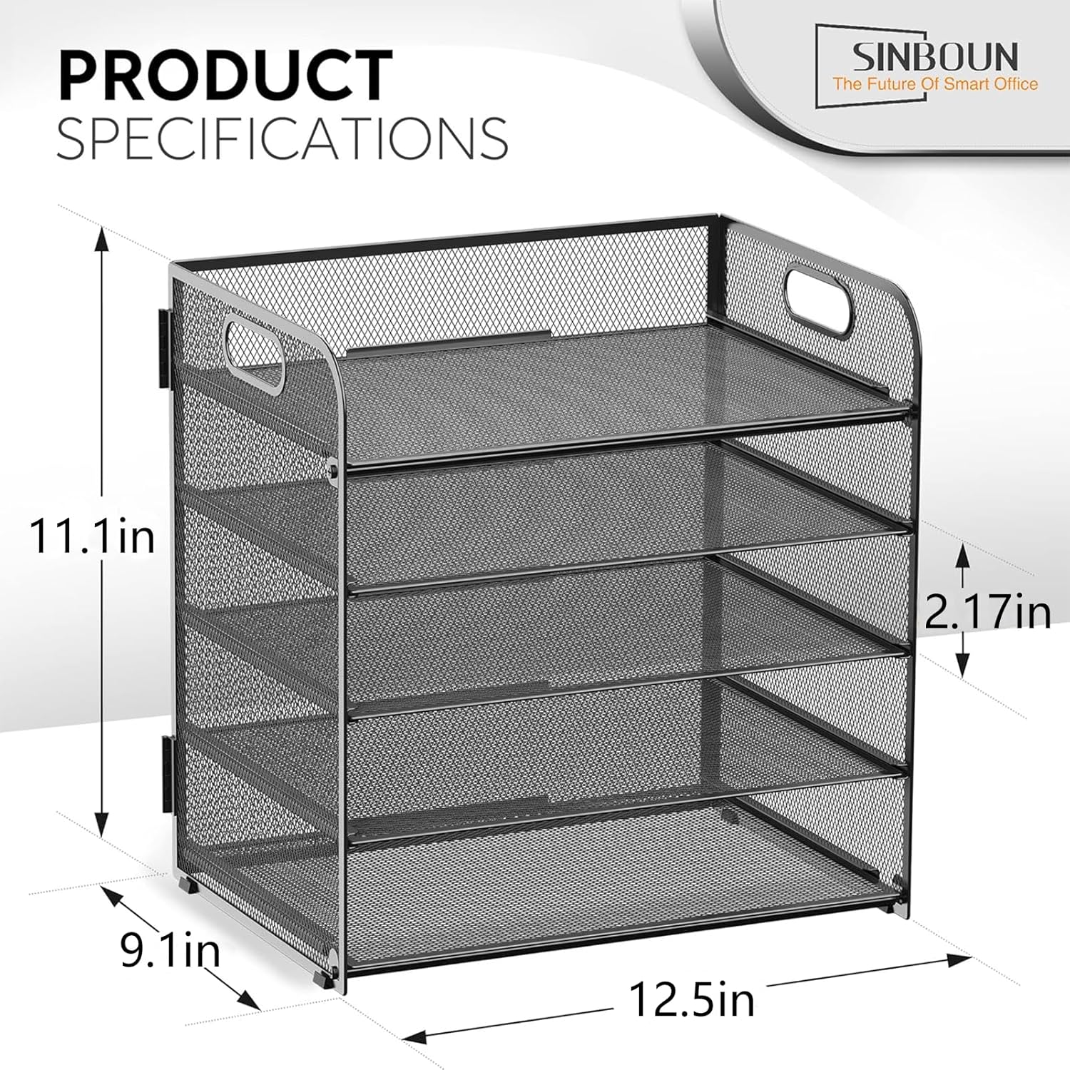 5-Tier Mesh Letter Tray Organi - Desktop Filing Tray 리뷰 및 가격