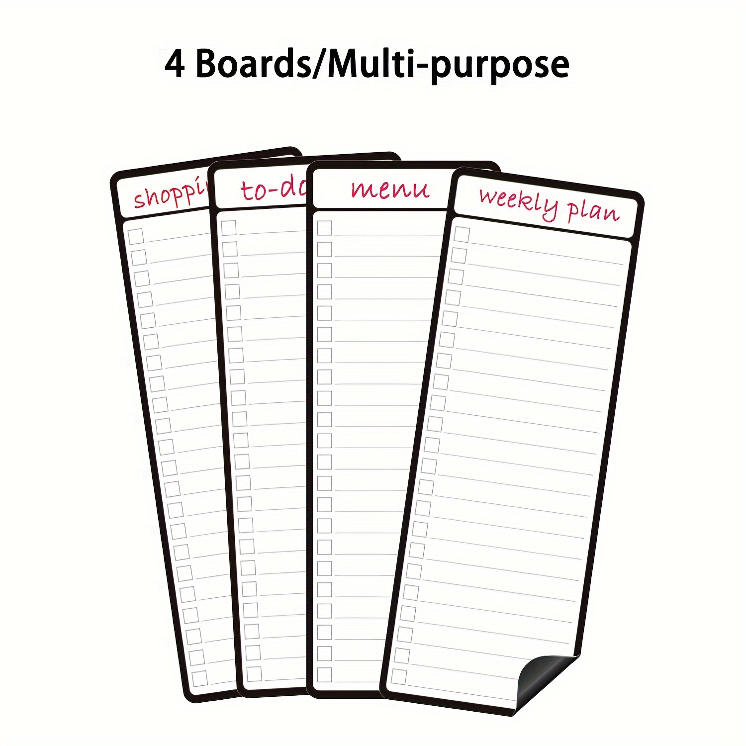 4pcs Magnetic Dry Erase List B - Magnetic Whiteboard Calendar 리뷰 및 가격