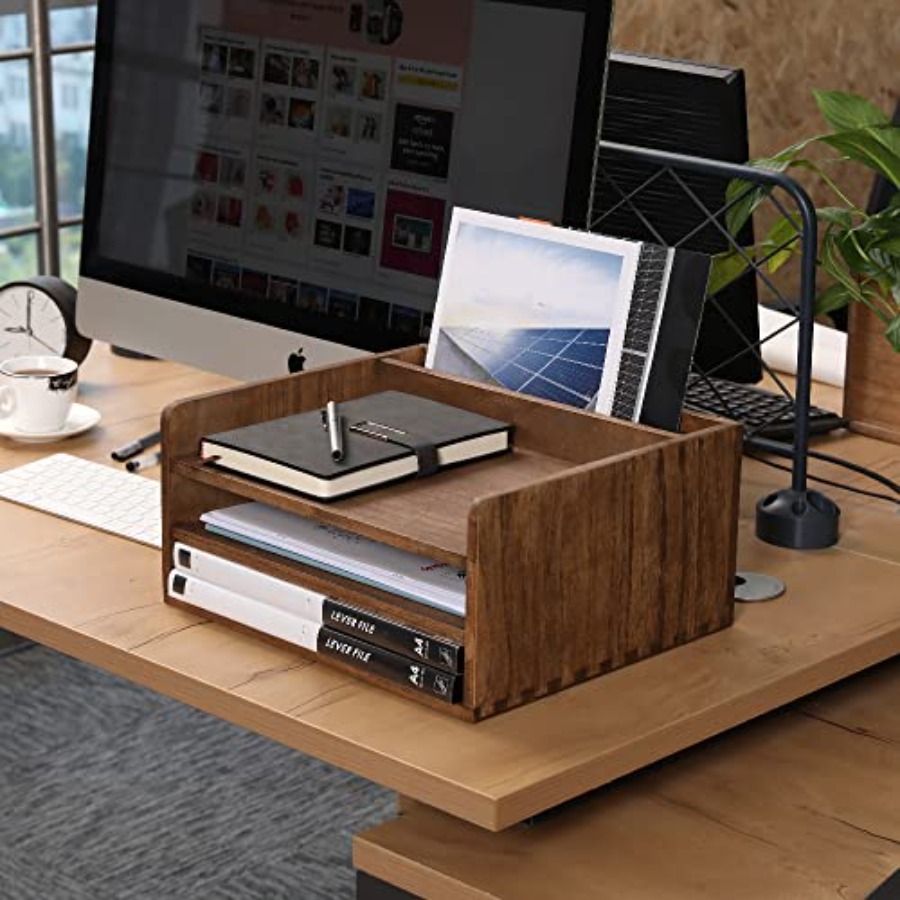 Desk Organizer for File Folder - Desktop Filing Tray 리뷰 및 가격
