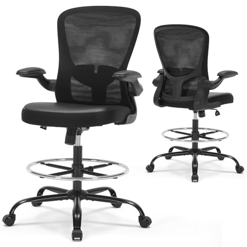 Tall Mesh Back Drafting Chair  - Office Furniture Commercial 리뷰 및 가격