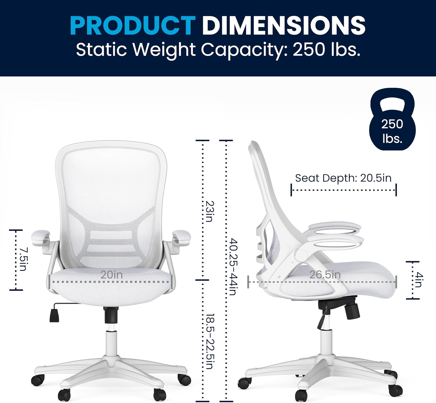 Ergonomic Mesh Office Chair wi - Office Furniture Commercial 리뷰 및 가격