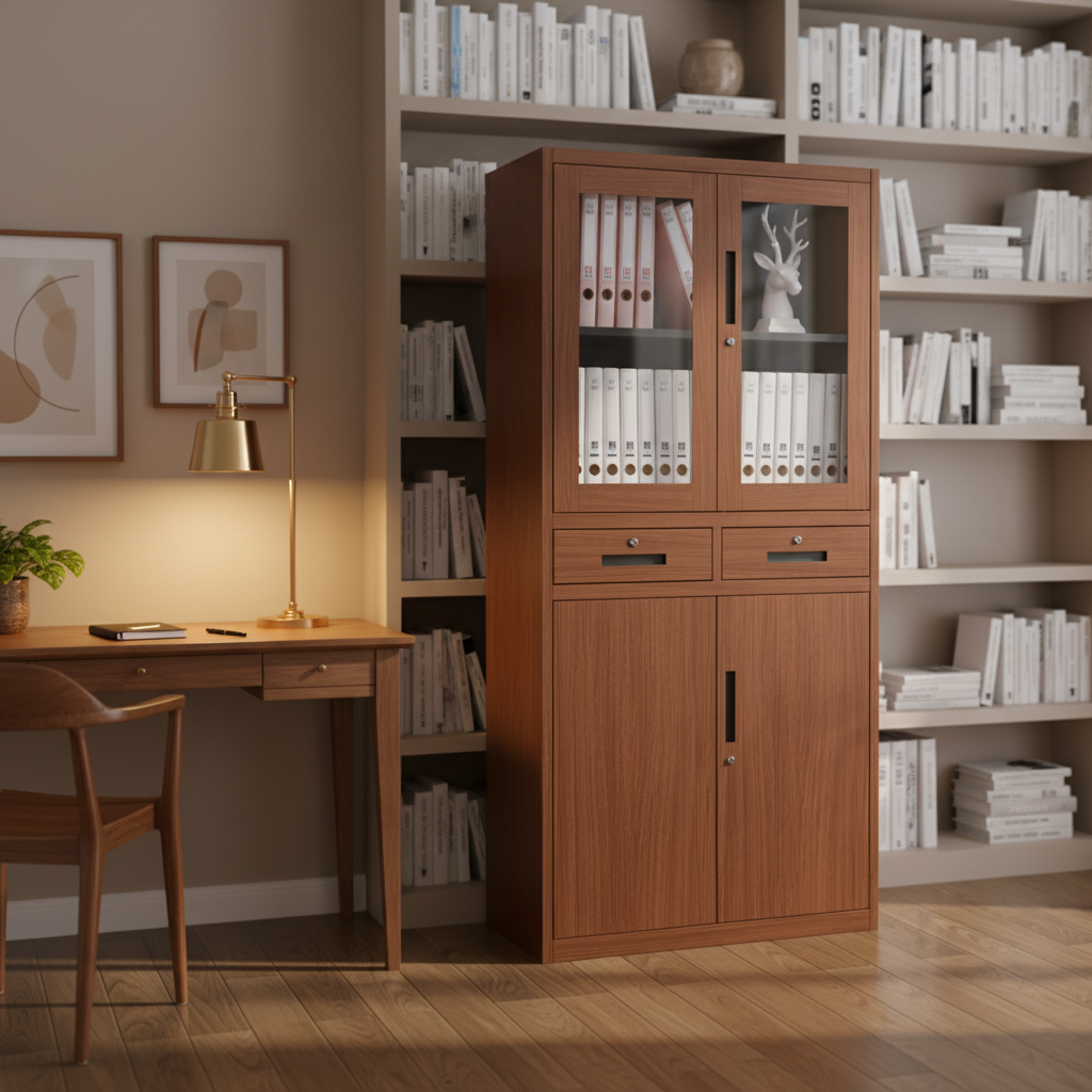 Hot Sale Brown Wood Grain Meta - Office Furniture For Sale 리뷰 및 가격