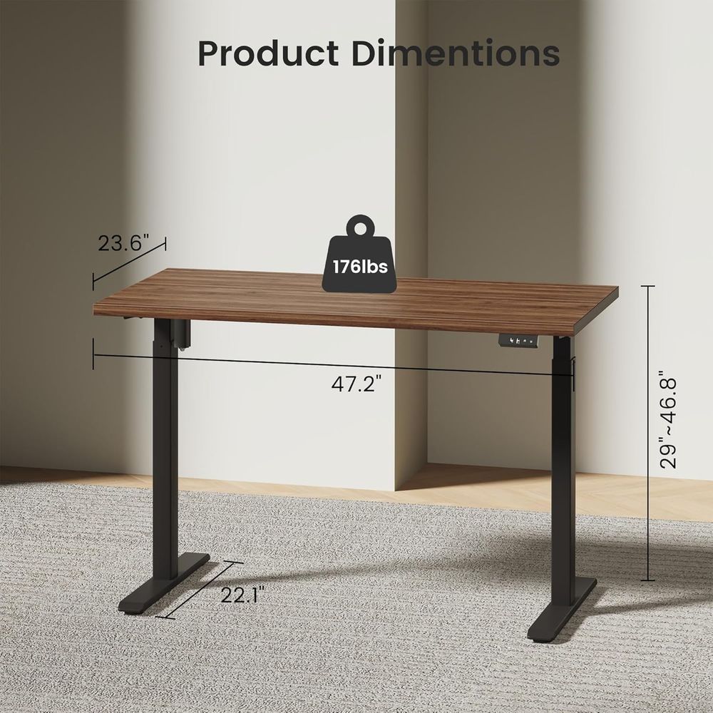 Electric Standing Desk with St - Credenza Office Storage 리뷰 및 가격