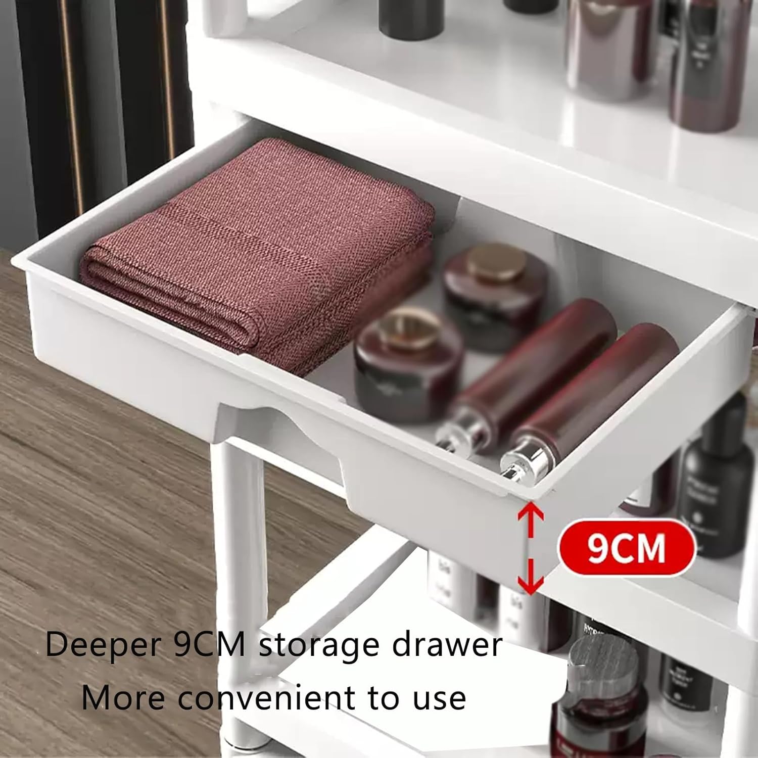 3-Tier Medical Utility Cart Wi - Office Furniture Commercial 리뷰 및 가격